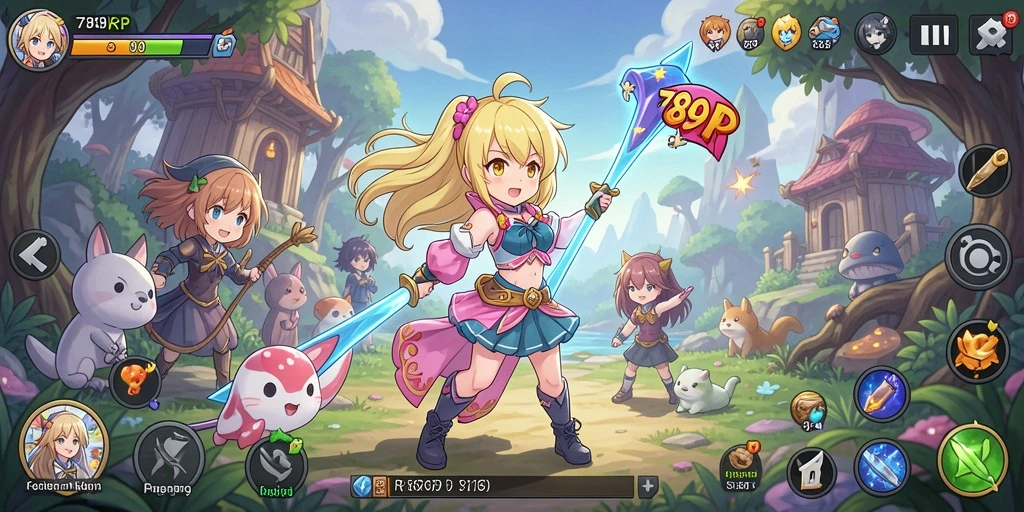 Tampilan gameplay yang menarik di 789RP, penuh aksi dan petualangan.