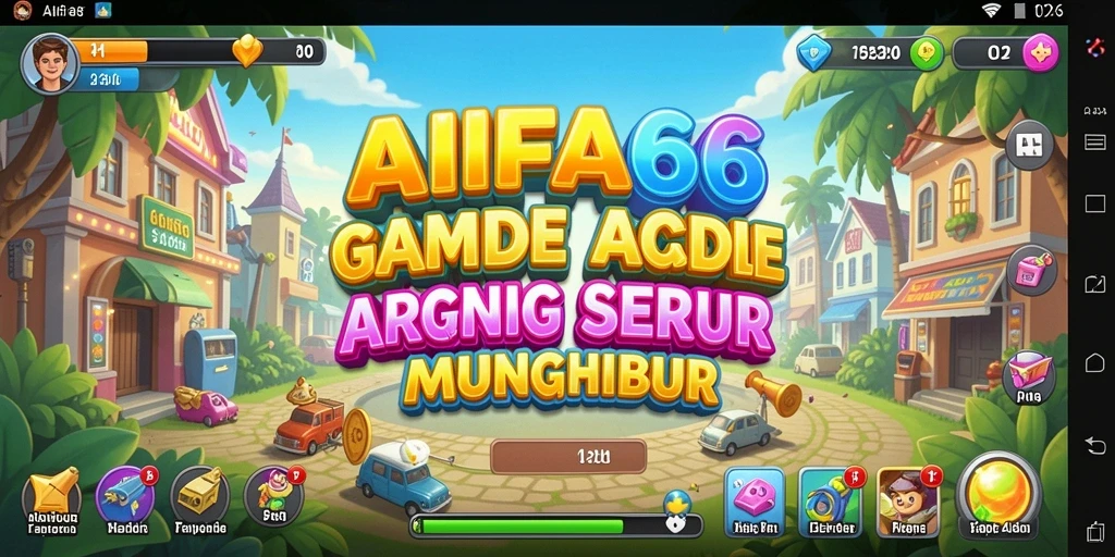 Tampilan gameplay <strong>AIFA66</strong> yang seru dengan tantangan menarik di setiap level.