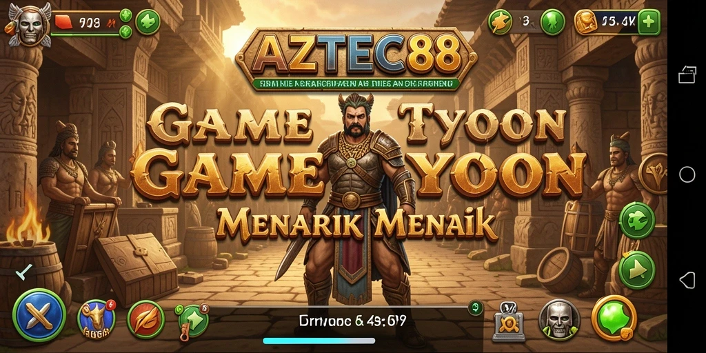 Gameplay menarik dengan tema Tycoon dan grafik menawan.