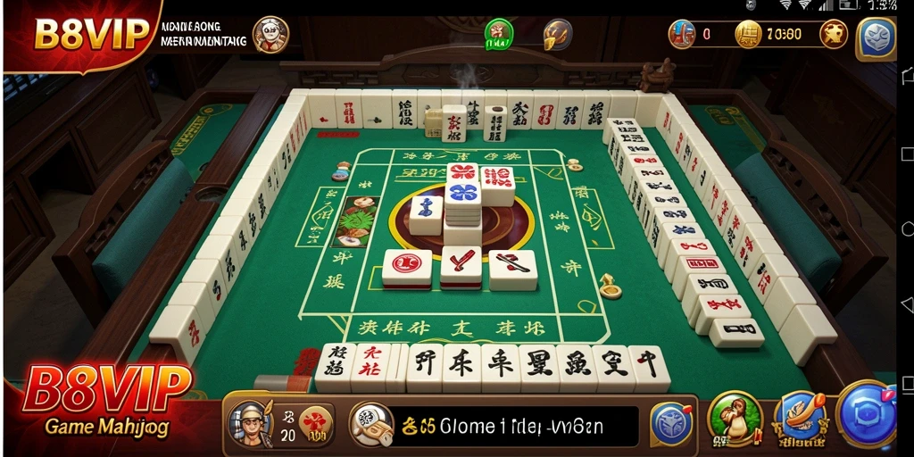 Tampilan gameplay B8VIP yang menarik dan penuh warna.
