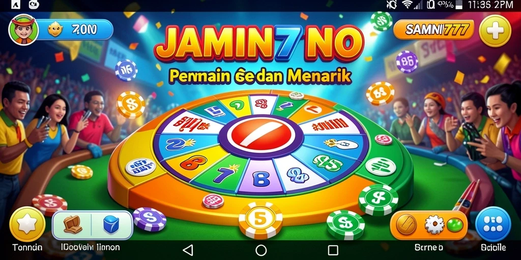 Tampilan gameplay Bingo yang seru dan interaktif di JAMIN777.