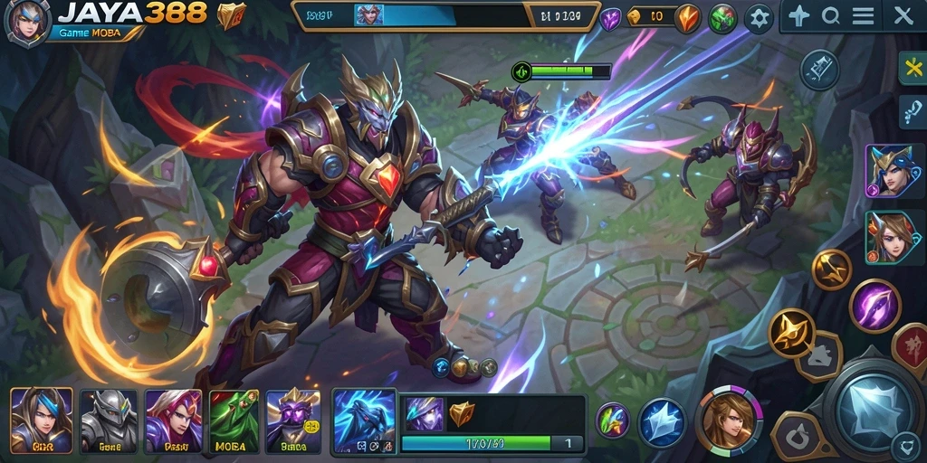 Screenshot menarik dari gameplay JAYA388 yang penuh aksi dan strategi.