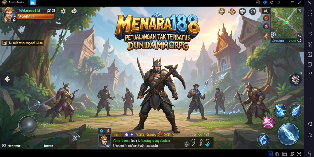 Gameplay seru dengan pertarungan epik di MENARA188.