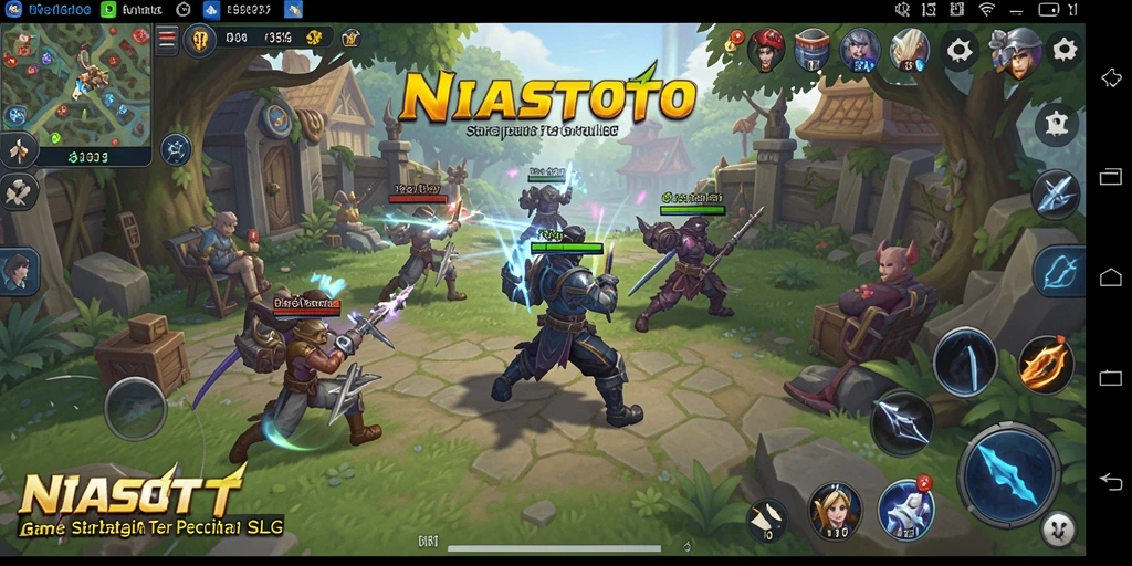 Tampilan gameplay seru dan menegangkan di NIASTOTO.