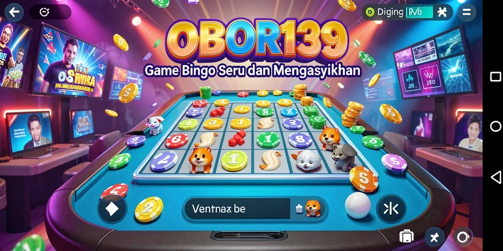Tampilan screenshot OBOR138 menampilkan keseruan gameplay Bingo.