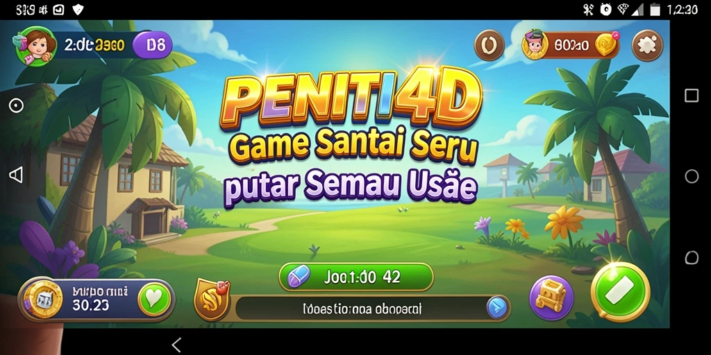 Tampilan gameplay PENITI4D yang seru dan penuh warna.