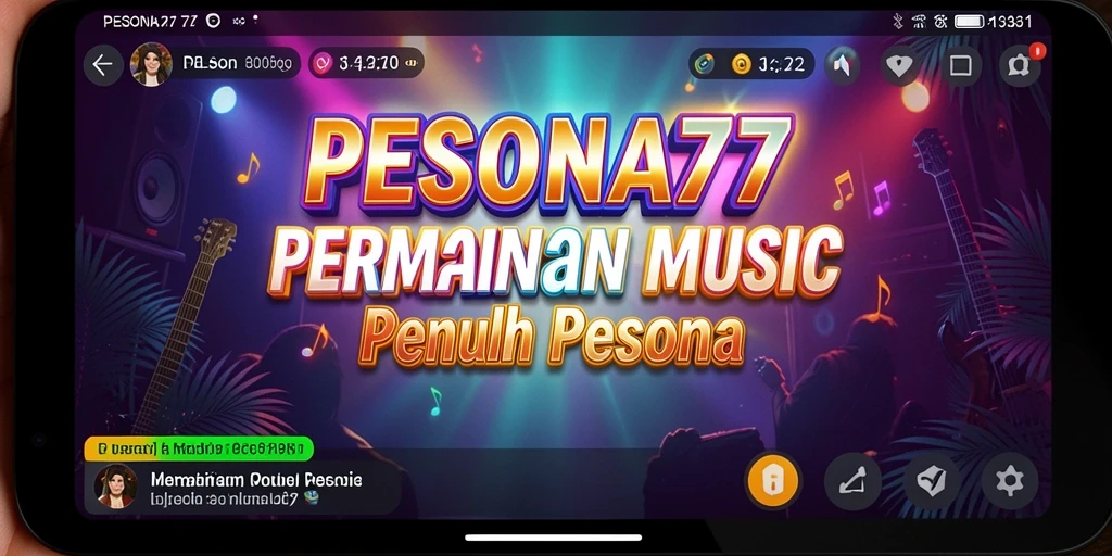 Gameplay PESONA77 yang mengasyikkan dengan berbagai lagu.
