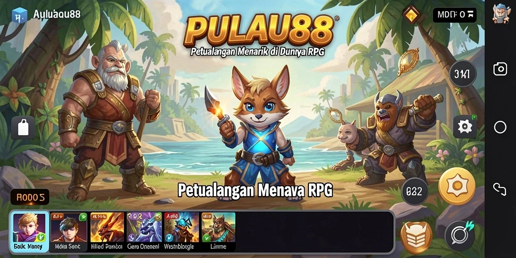 Gameplay PULAU88 yang menakjubkan dan penuh aksi.
