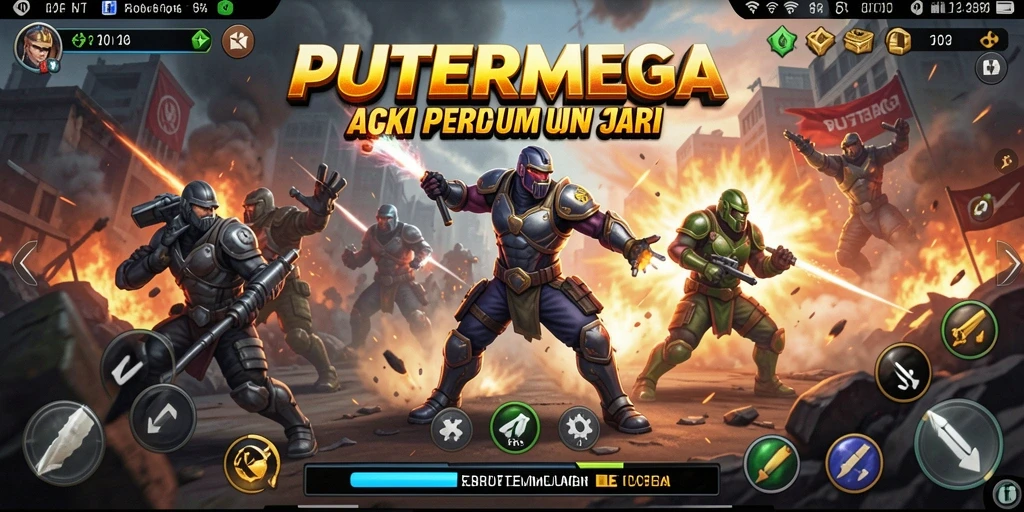 Tangkapan layar aksi mendebarkan dari PUTERMEGA.