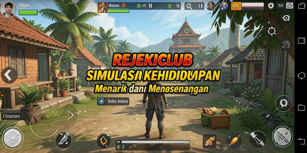Tampilan gameplay <strong>REJEKICLUB</strong> yang menarik dan interaktif.