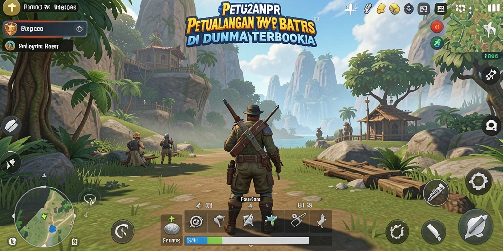 Tangkapan layar gameplay RP62RP menampilkan kebebasan menjelajahi dunia terbuka.