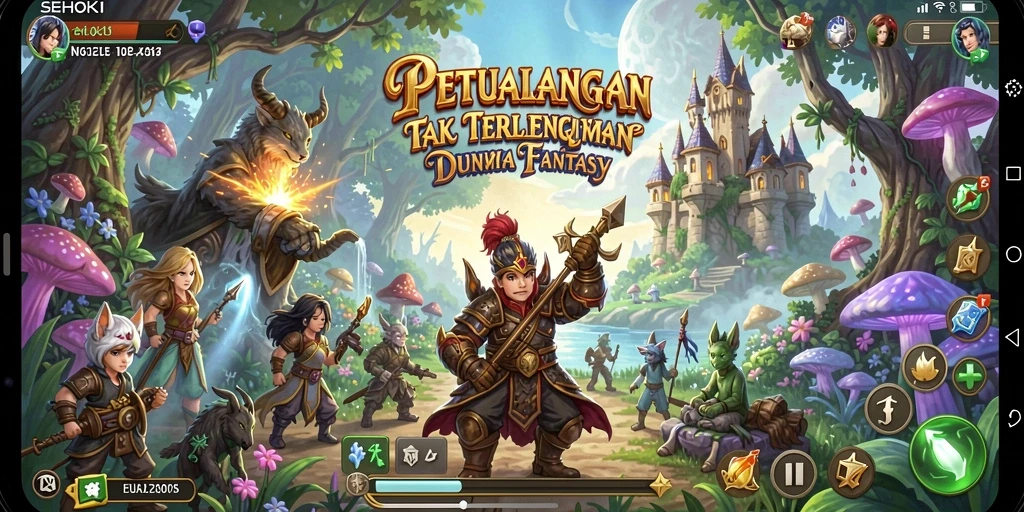 Gameplay SEHOKI yang menakjubkan dan penuh dengan tantangan.