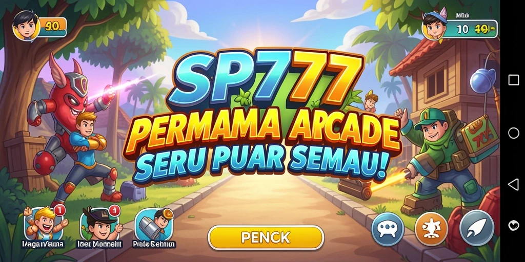 Tangkapan layar SP777 menunjukkan aksi gameplay yang cepat dan seru.