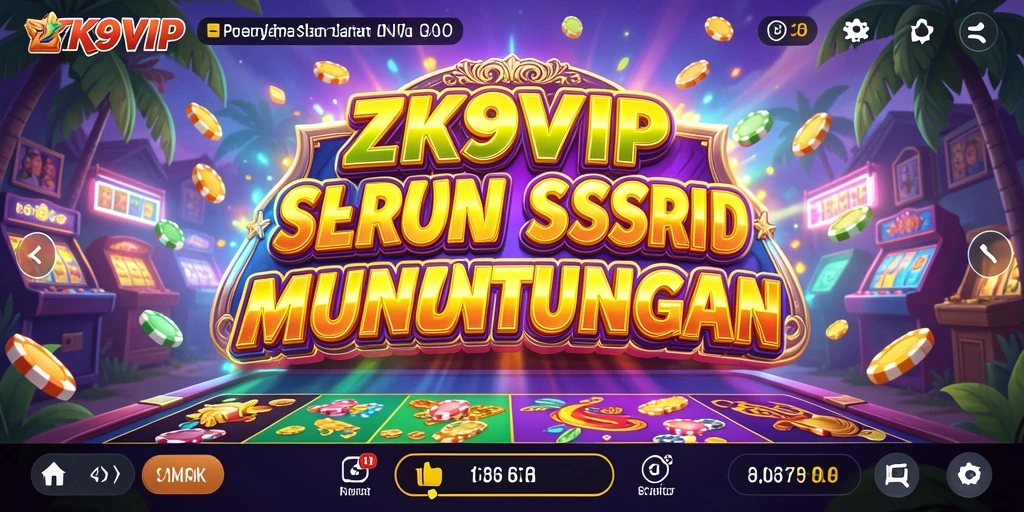 Tampilan menarik gameplay Slot di ZK9VIP.