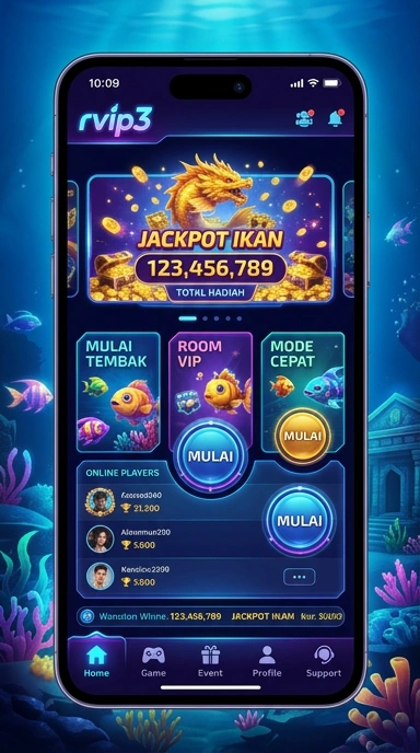 Screenshot dari halaman unduh aplikasi populer di rvip3.